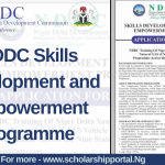 Nddc Skills Development and Empowerment