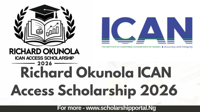 Richard Okunola ICAN Access Scholarship 2026 ICAN Scholarship