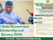 Ekiti State Scholarship and Bursary 2026 | How to Apply Ekiti State Scholarship