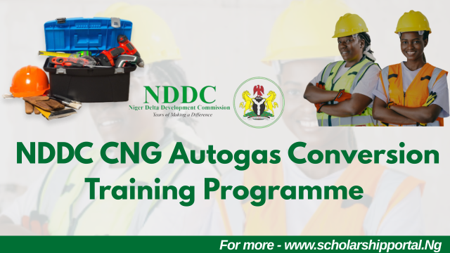 NDDC CNG Autogas Conversion Training Programme NDDC CNG Autogas Conversion Training Programme
