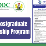 NDDC Postgraduate Scholarship Program