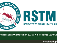 RSTMH Student Essay Competition 2026 | Win Receives £200 Cash Prize RSTMH Student Essay Competition
