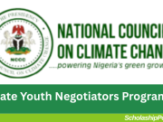 Climate Youth Negotiators Programme 2026 | How to Apply Climate Youth Negotiators Programme