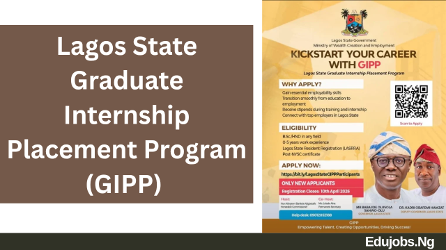 Lagos State Graduate Internship