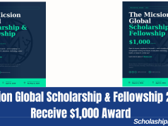 Micsion Global Scholarship & Fellowship 2026 | $1,000 Award Micsion Global Scholarship