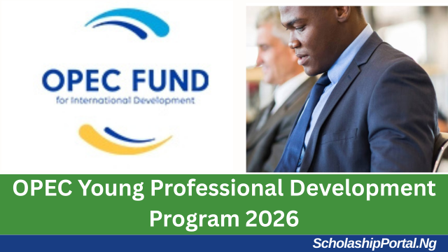 OPEC Young Professional Development Program 2026 OPEC Young Professional Development Program
