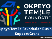 Okpeyo Temile Foundation Business Grant 2026 | How to Apply Okpeyo Temile Foundation Business Grant