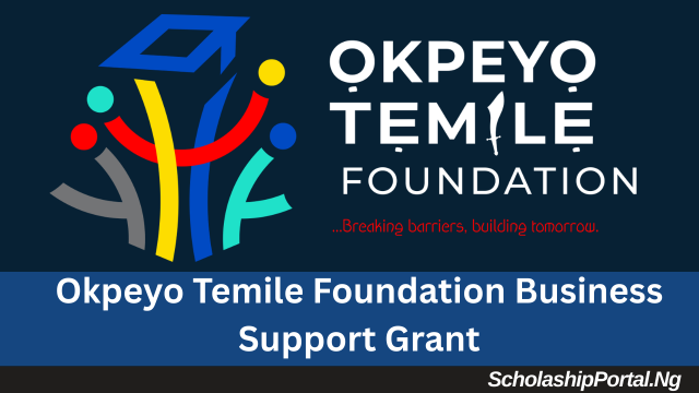 Okpeyo Temile Foundation Business Grant