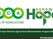 Renewed Hope National Agricultural Mechanization Program (RHNAMP) 2026 | How to Apply RHNAMP
