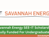 Savannah Energy SEE-IT Scholarship 2026 | Fully Funded For Undergraduates Savannah Energy SEE-IT Scholarship