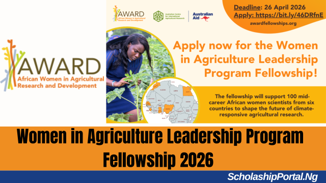 Women in Agriculture Program Fellowship