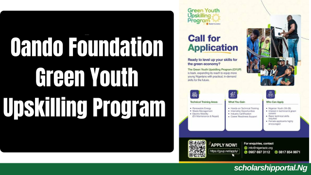 Oando Foundation Green Youth Upskilling