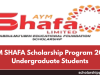 AYM SHAFA Scholarship Program 2026 | Undergraduate Students AYM SHAFA Scholarship Program