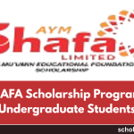 AYM SHAFA Scholarship Program