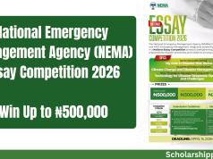 NEMA National Essay Competition 2026 | Win ₦500,000 NEMA National Essay Competition