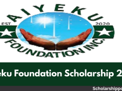Aiyeku Foundation Scholarship Program 2026 | How to Apply Aiyeku Foundation Scholarship Program