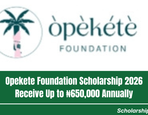 Opekete Foundation Scholarship 2026 | Receive Up to ₦650,000 Annually Opekete Foundation Scholarship