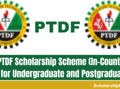 PTDF Scholarship (In-Country) 2026 | How to Apply PTDF Scholarship