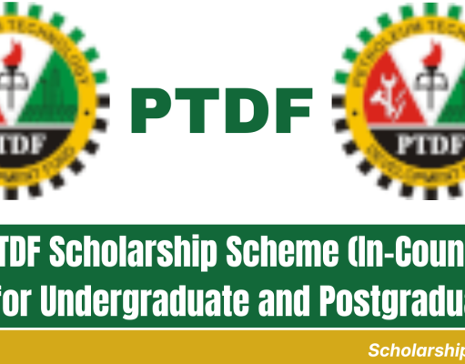 PTDF Scholarship (In-Country) 2026 | How to Apply PTDF Scholarship