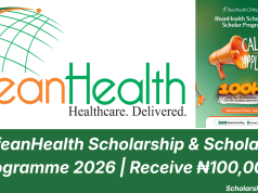 IfeanHealth Scholarship & Scholar Programme 2026 | Receive ₦100,000 and How to Apply IfeanHealth Scholarship