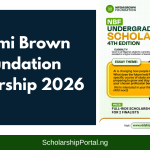 Nifemi Brown Foundation Scholarship