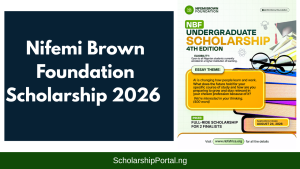 Nifemi Brown Foundation Scholarship