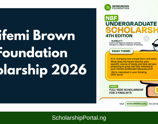 Nifemi Brown Foundation Scholarship 2026 | Eligibility & How to Apply Nifemi Brown Foundation Scholarship