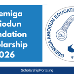 Gbemiga Abiodun Foundation Scholarship
