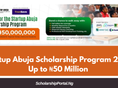 Startup Abuja Scholarship Program 2026 | How to Apply Startup Abuja Scholarship Program