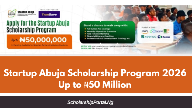 Startup Abuja Scholarship Program