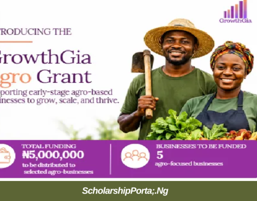 GrowthGia Agro Business Grant 2026 | Apply for Up to ₦5 Million Nigeria Agro Business Grant GrowthGia Agro Business Grant