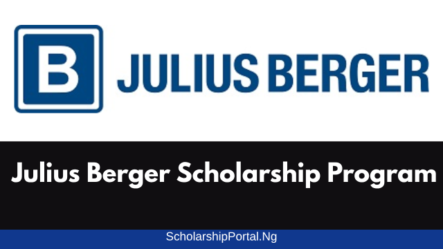 Julius Berger Scholarship Program