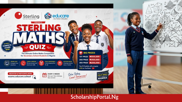 Sterling Maths Quiz Competition 2026 Win ₦1 Million (1) Sterling Maths Quiz Competition