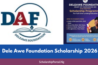 Dele Awe Foundation Scholarship